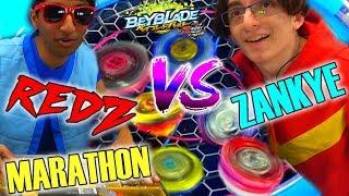 Redz VS Zankye!: Beyblade Burst Cho-Z Marathon #1!