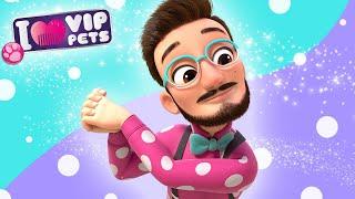  FABIO  VIP PETS  NEW HAIR, LET'S DARE!  CARTOONS and VIDEOS for KIDS in ENGLISH