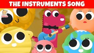 The Musical Instruments Song for Children | Learn 8 musical instruments  | Kids songs