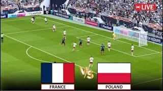 France vs Poland Live Football Match I 25 June, 2024 I eFootball PES 21 Gameplay