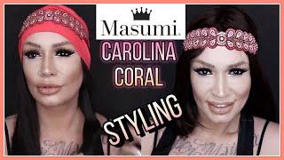 STYLING: Carolina Coral Diamond Crown by Masumi Headwear - Hairloss