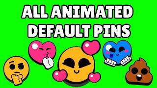 Default Pins (Animated) | Brawl Stars | Green Screen