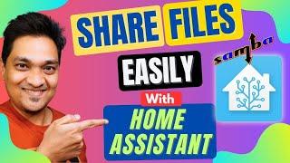 How To Share / Transfer Files Easily to Home Assistant Using Samba Share | Windows & MacOS Guide