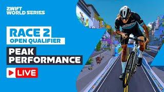 Zwift World Series // Open Qualifier Race 2 - Peak Performance - Crank & Sprints