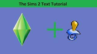 The Sims 2 Text Tutorial: Pregnancy