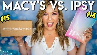 Ipsy Glam Bag Vs. Macy's Beauty Box May 2024 | WHO WINS THIS MONTH?