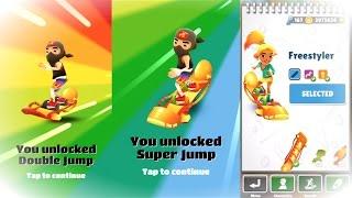 Subway Surfers Freestyler Double Jump and Super Jump!