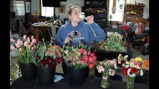 Making Bouquets Week 4 : A Hard Lesson Learned : Flower Hill Farm