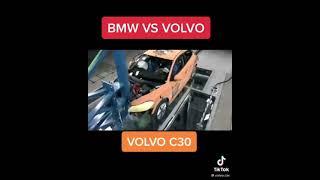 BMW Vs Volvo sağlamlık testi