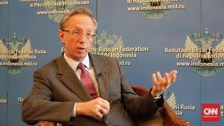 Russian Ambassador to Indonesia Mr. M.Y.Galuzin gave an interview to the CNN Indonesia TV Channel