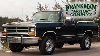 1989 Dodge D150 LE - Frankman Motors Company - Walk Around/ Driving Video