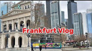 Vlog/Frankfurt Şehir Merkezini Geziyoruz !Almanya’da Yaşam