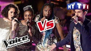 The Sugazz VS JJ - « Fiche le camp Jack » (Richard Anthony) | The Voice France 2017 | Battle