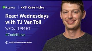 React Wednesdays: Learning Volta with Chuck Pierce