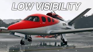Low Visibility Approach and Landing in Microsoft Flight Simulator 2024