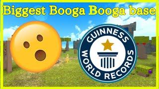 Worlds Biggest Booga Booga Base! (World record)!