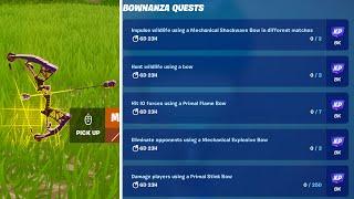 All Bownanza Week Quests Guide Fortnite