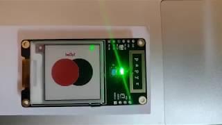 Electronut Labs Papyr nRF52840 epaper display - MQTT Demo