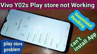 Vivo Y02s play store not working // play store problem solve