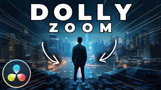 DOLLY ZOOM Vertigo Effect Tutorial In Davinci Resolve