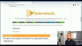 Featuretools | Machine Learning & Data Science Open-source Spotlight #2