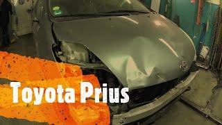 Toyota prius. Кузовной ремонт тойота приус рихтовка геометрия кузова