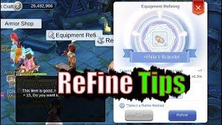 Ragnarok M Eternal Love Refine Tips