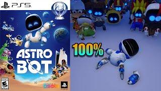 Astro Bot [33] 100% PS5 Longplay (+ Platinum Trophy)