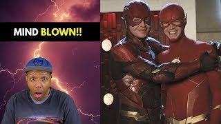 WTF!?!? Ezra Miller Flash Crisis Cameo... WITH GRANT GUSTIN!!!