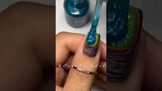 weird nailart design with nail paint #nailart #diynails #youtubeshorts #notoolnailart #mood #weird