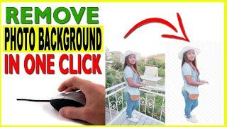 HOW TO REMOVE PHOTO BACKGROUND IN JUST ONE CLICK - HIGH RESOLUTION | Learn with dyozapearl vlogs