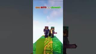 Minecraft: How Girls vs Boys Play DUO... #shorts #minecraft