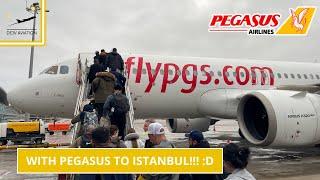 [4K] TRIP REPORT | To Istanbul with PEGASUS AIRLINES :D | Airbus A320neo | Sofia to Istanbul SAW