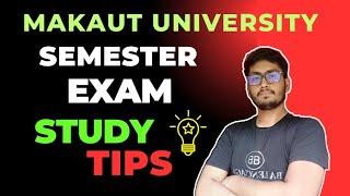 How To Do Study Effectively For B.Pharm1st Semester Exam , MAKAUT University