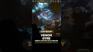 3.20 VENOM GYRE DEADEYE BUILD PREVIEW | PoE Builds | #shorts #poe #pathofexile