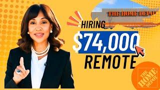 HOME DEPOT IS HIRING REMOTE NO DEGREE REQUIRED!!!!