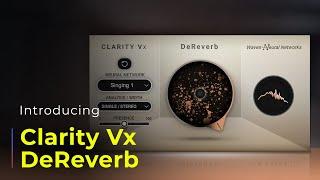 NEW!  AI Room Removal for Voice | Waves Clarity Vx DeReverb