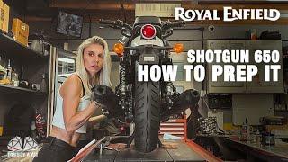 New Royal Enfield Shotgun Checklist / How To Prepare It For Riding?