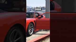 Car door VS pole in GTA games! #shorts #grandtheftauto #gaming #games #gta #evolution