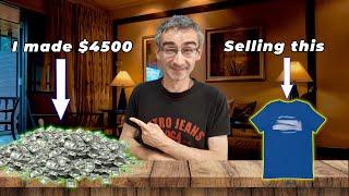 This Is How I Made $4500 On Teespring Selling Just One T shirt!