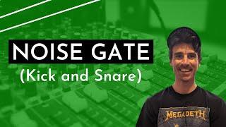 Noise Gate (Kick and Snare) - Logic Pro X