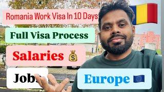 Romania Work Visa in 10 Days. Full Visa Process. Romania Work permit. @ArunInEurope