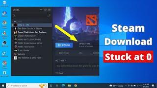 FIXED! - Steam Download Stuck at 0 Bytes or Zero Percent