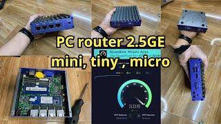 Ham rẻ mua Pc router 1tr9 | N5105 ram2G ssd 128 + optane 16G