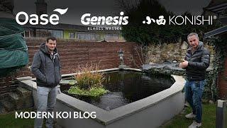 Modern Koi Blog #5888 - Michaels sehr tiefer Koiteich