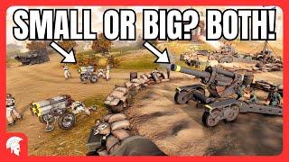 Small or BIG Arty? BOTH!!!!11! - 4vs4 - Wehrmacht - Company of Heroes 3