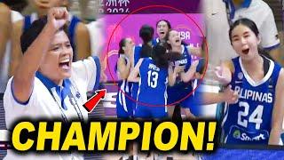 CHAMPION ANG GILAS WOMENS U18! Nagpa-ulan ng Tres sa Lebanon! Promoted na sa Division A!