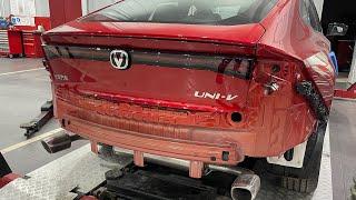 Как снять задний бампер с UNI-V Changan