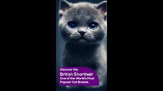 The British Shorthair A Timeless Classic Among Cat Breeds  #shorts