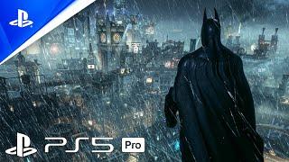 Batman Arkham Knight LOOKS ABSOLUTELY AMAZING ON PS5 PRO | Immersive Gameplay [4K60FPS]